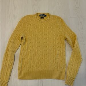 Polo Ralph Lauren Cashmere Yellow Sweater